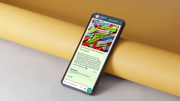 canale whatsapp g tech group