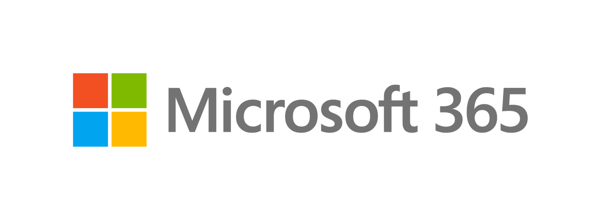 Logo Microsoft 365 con quadrati colorati