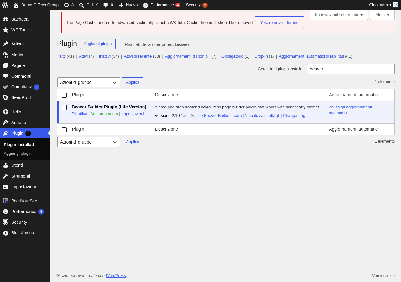 Moduli e addon disponibili per Beaver Builder