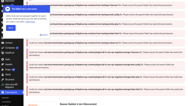Beaver Builder Settings