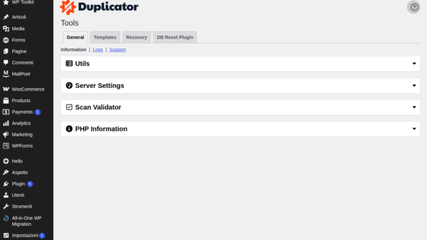 Duplicator Tools
