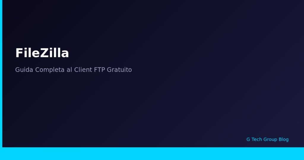FileZilla Client FTP Gratuito