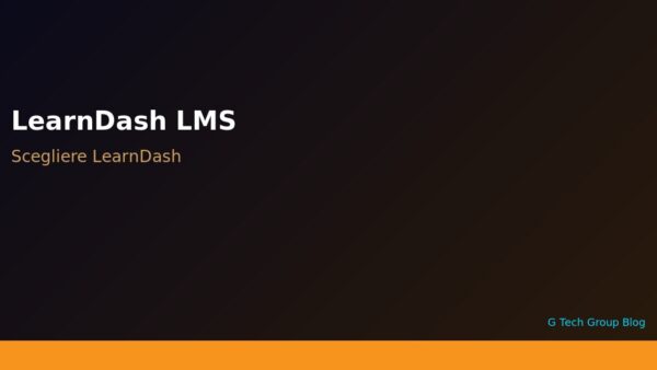 LearnDash Scegliere LearnDash