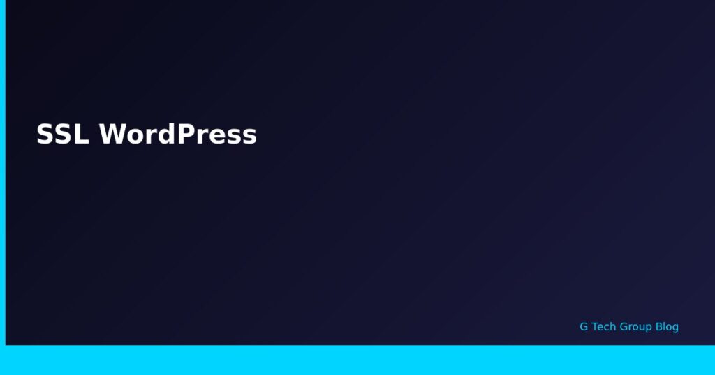 SSL WordPress