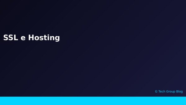 SSL e Hosting