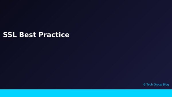 SSL Best Practice