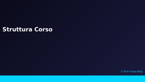Struttura Corso