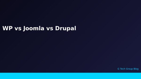 WP vs Joomla vs Drupal