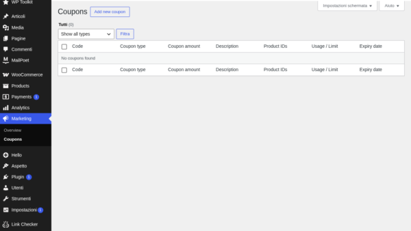 WooCommerce Coupon