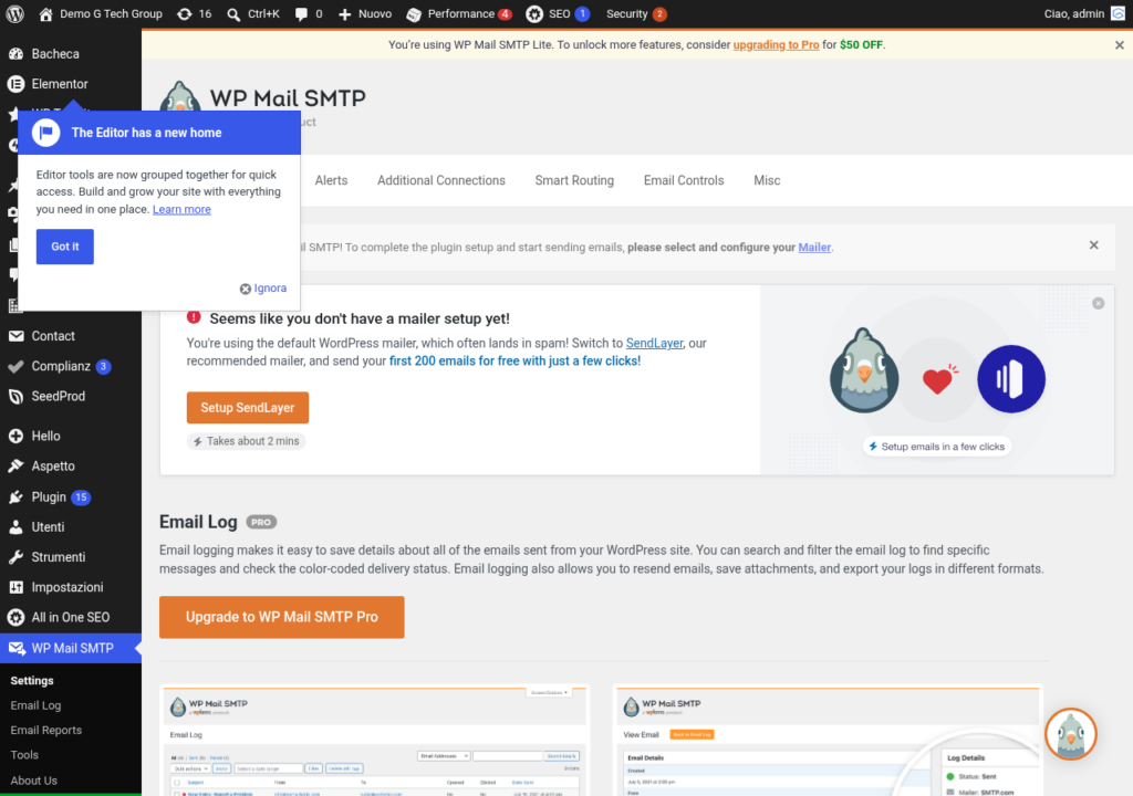 WP Mail SMTP Email Log