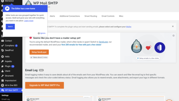 WP Mail SMTP Email Log