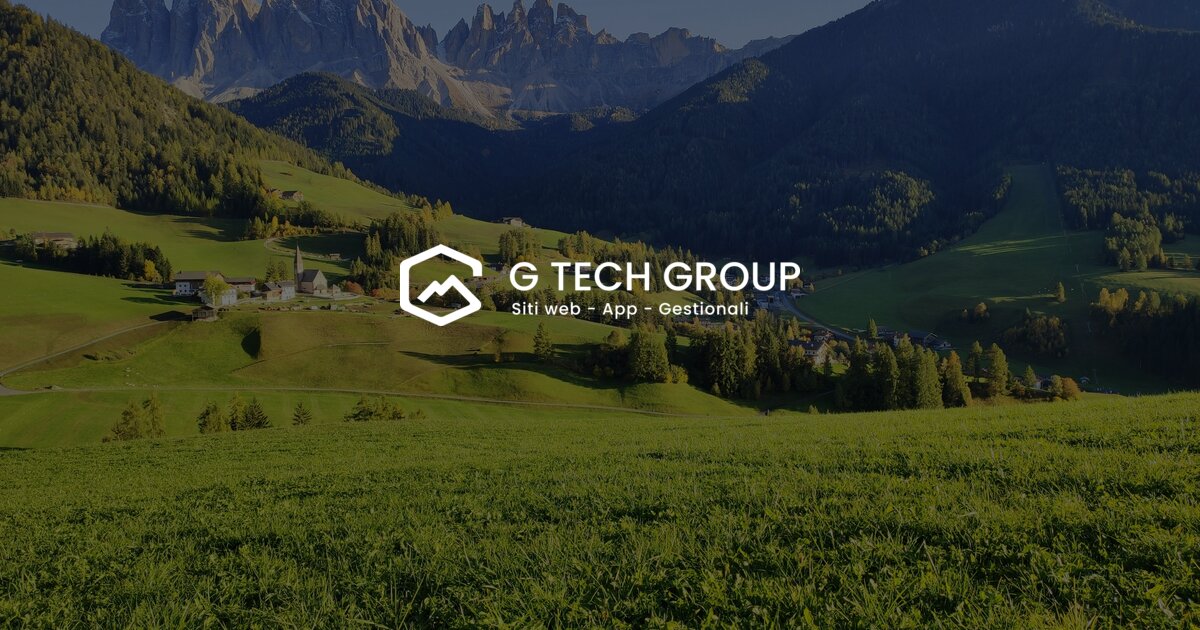 Chi Siamo | G Tech Group