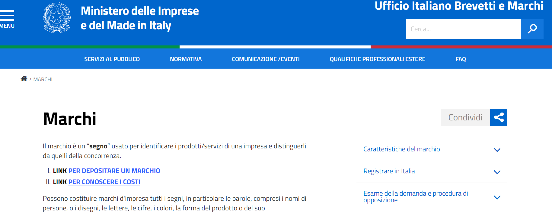 définition de la marque enregistrée