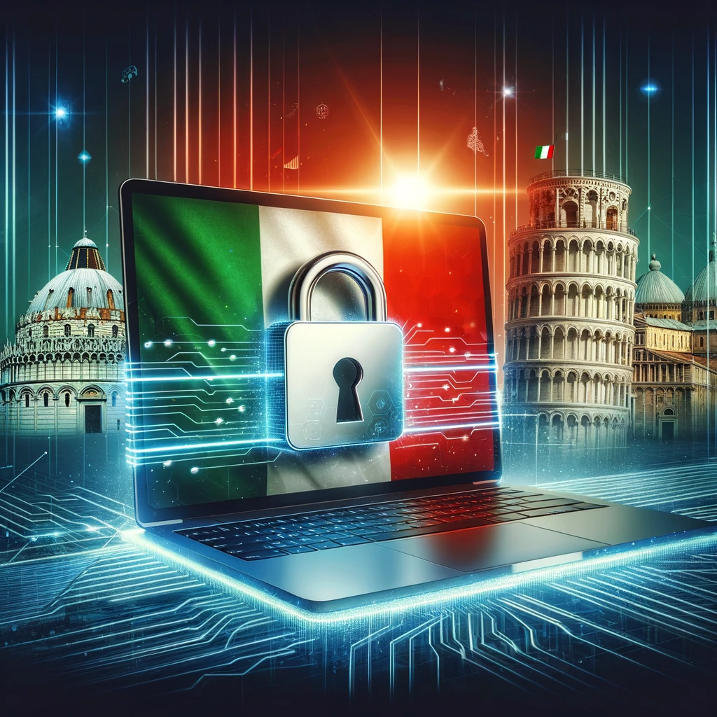 Computer security and digitised Italian monuments.