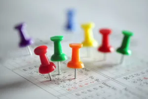 Calendrier des rendez-vous